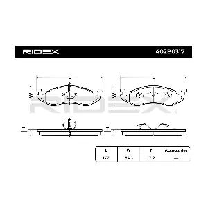402B0317 RIDEX