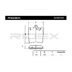 402B0120 RIDEX