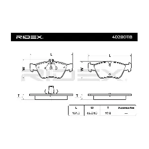 402B0118 RIDEX