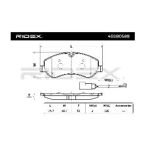 402B0588 RIDEX