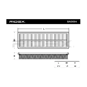 8A0054 RIDEX