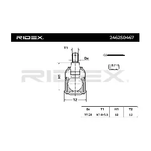 2462S0467 RIDEX