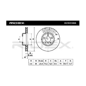 82B0386 RIDEX