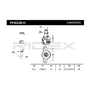 2462S0015 RIDEX