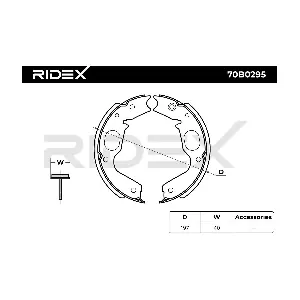 70B0295 RIDEX