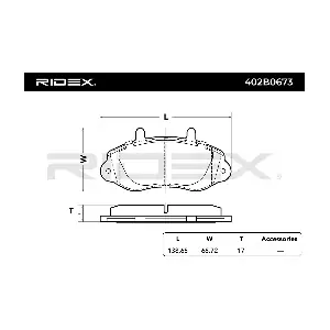 402B0673 RIDEX