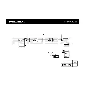 412W0025 RIDEX