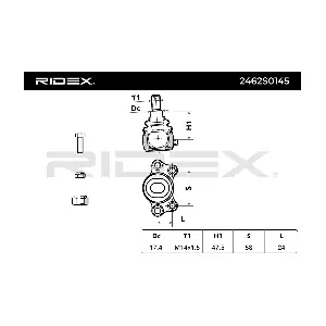 2462S0145 RIDEX