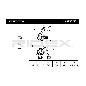 2462S0138 RIDEX