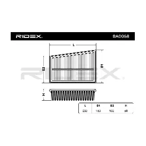 8A0058 RIDEX