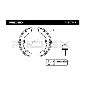 70B0343 RIDEX