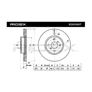 82B0887 RIDEX