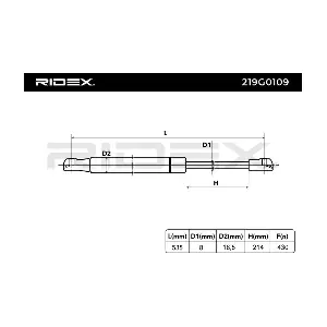 219G0109 RIDEX