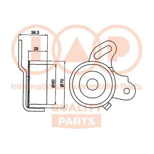 127-12090 IAP QUALITY PARTS
