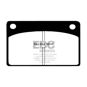 DP143 EBC Brakes