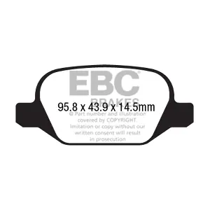 DPX2202 EBC Brakes
