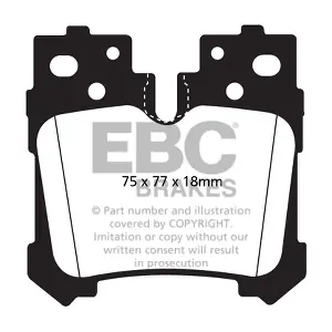 DP1812 EBC Brakes