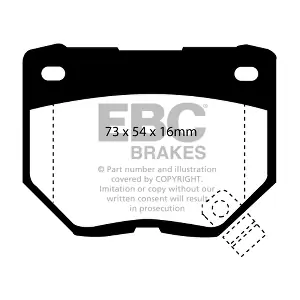 DP3826C EBC Brakes