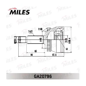 GA20796 MILES