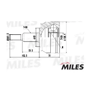 GA20617 MILES