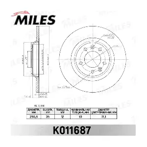 K011687 MILES