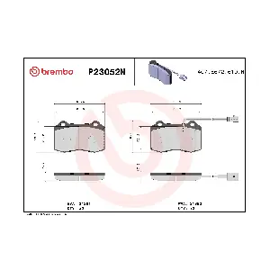P23052N BREMBO