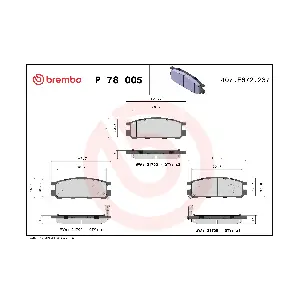 P 78 005 BREMBO