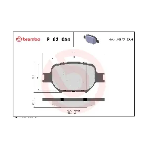 P83054 BREMBO