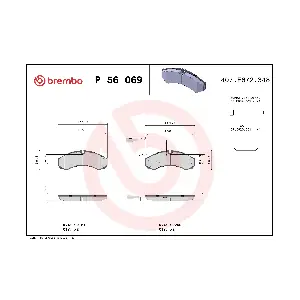 P56069 BREMBO