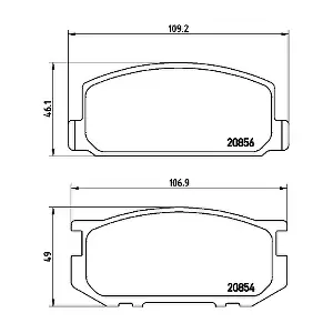 P83005N BREMBO