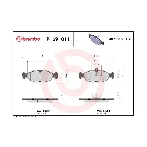 P59011 BREMBO