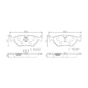 P36008N BREMBO
