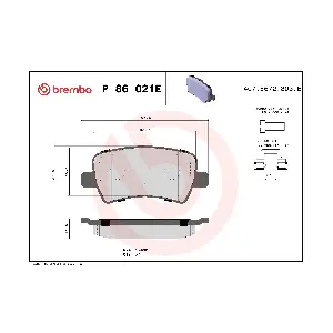 P86021E BREMBO