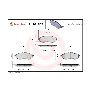 P10057 BREMBO