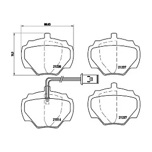 P44003 BREMBO