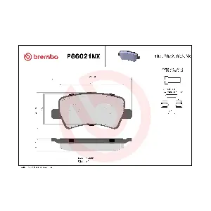 P86021NX BREMBO