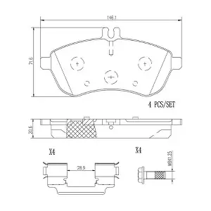 P50070N BREMBO