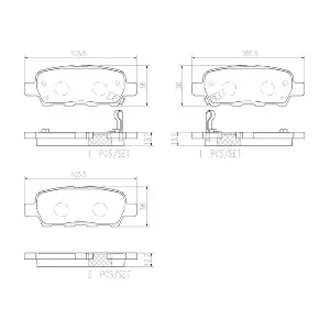 P56101N BREMBO