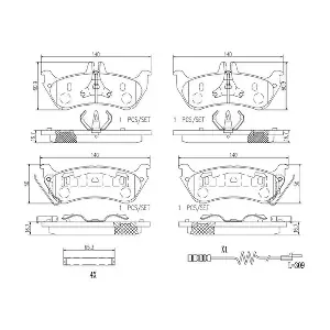 P50044N BREMBO