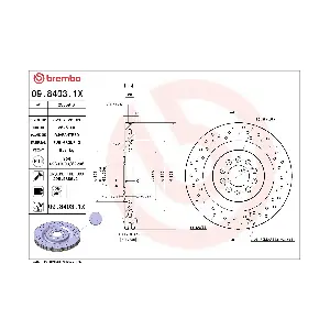 09.8403.1X BREMBO