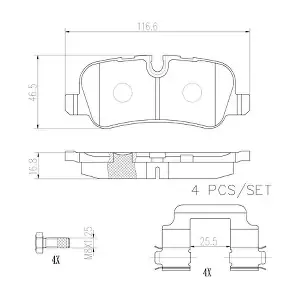 P44013N BREMBO