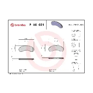 P 50 021 BREMBO