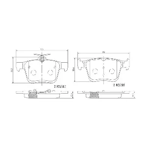 P85125N BREMBO