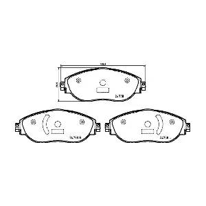 P 85 166 BREMBO