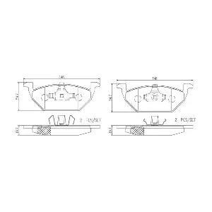 P85041N BREMBO