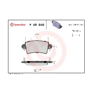P59040 BREMBO