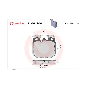P 06 106 BREMBO