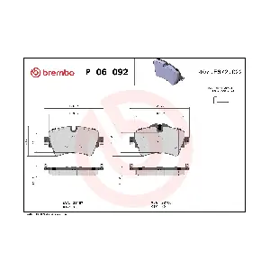 P 06 092 BREMBO