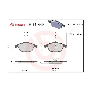 P68040 BREMBO