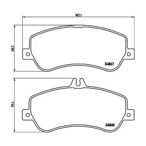 P 50 086 BREMBO